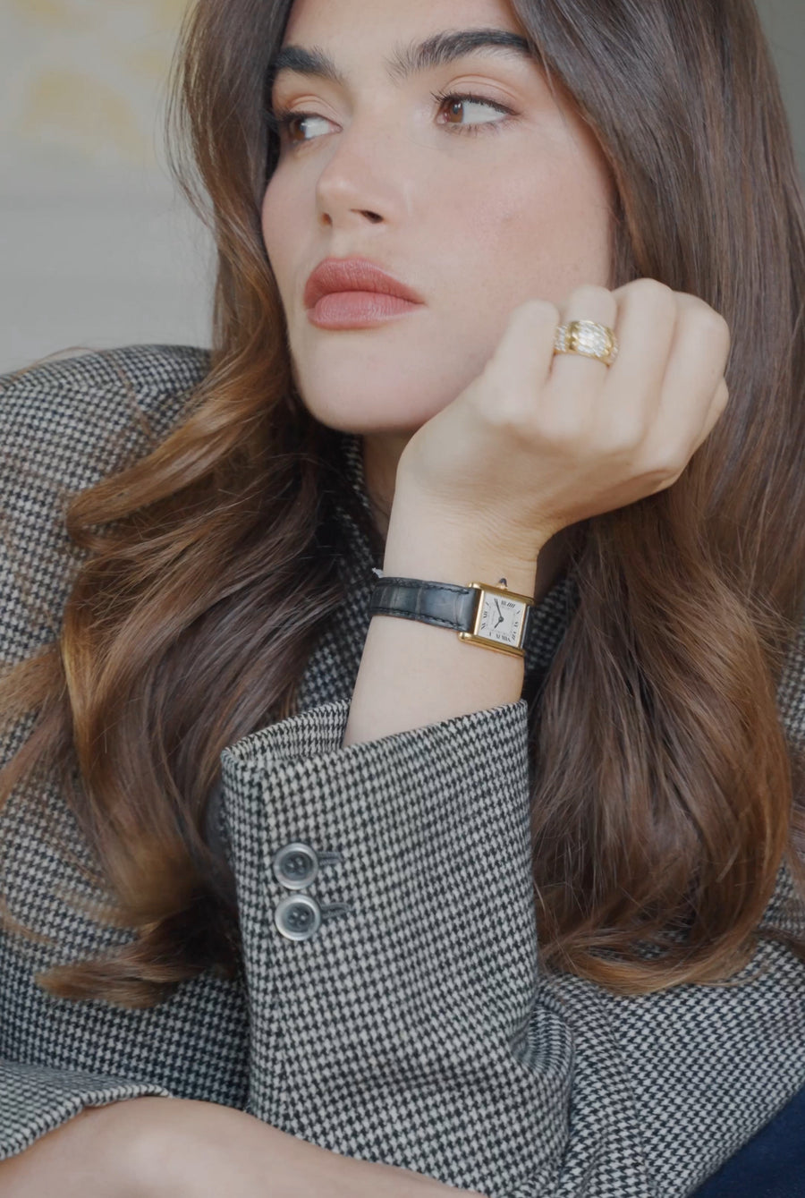 Cartier タンク ルイ カルティエ イエローゴールド ウォッチ 78087 - Galerie Pénélope