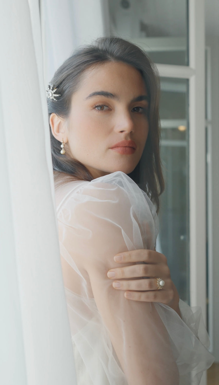 アンティーク調スターヘアピック - Penelope Gallery