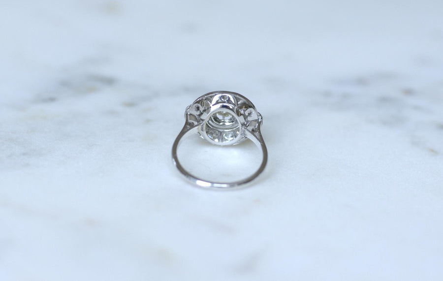 アールデコ・ターゲット・リング ダイヤモンド 1.05カラット ホワイトゴールド/プラチナ