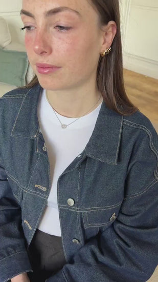 ディオール ハッピーバース ネックレス オパールとダイヤモンド ホワイトゴールド