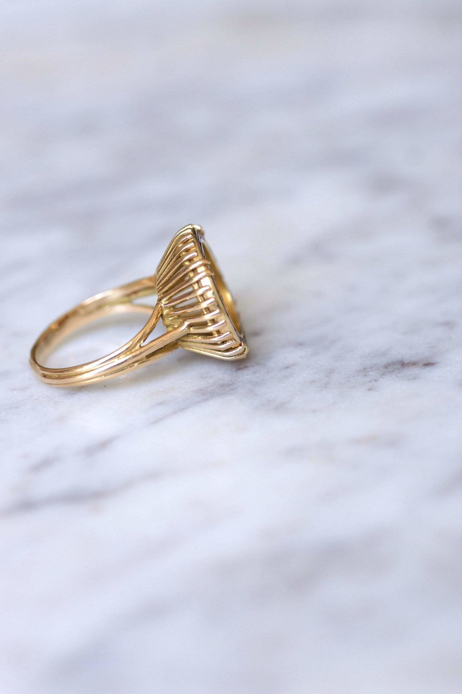 ヴィンテージA.AUGISラブリング - Penelope Gallery