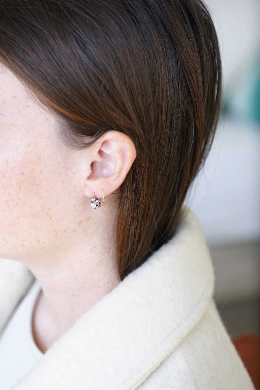 0.50カラット ダイヤモンド ピアス - Galerie Pénélope