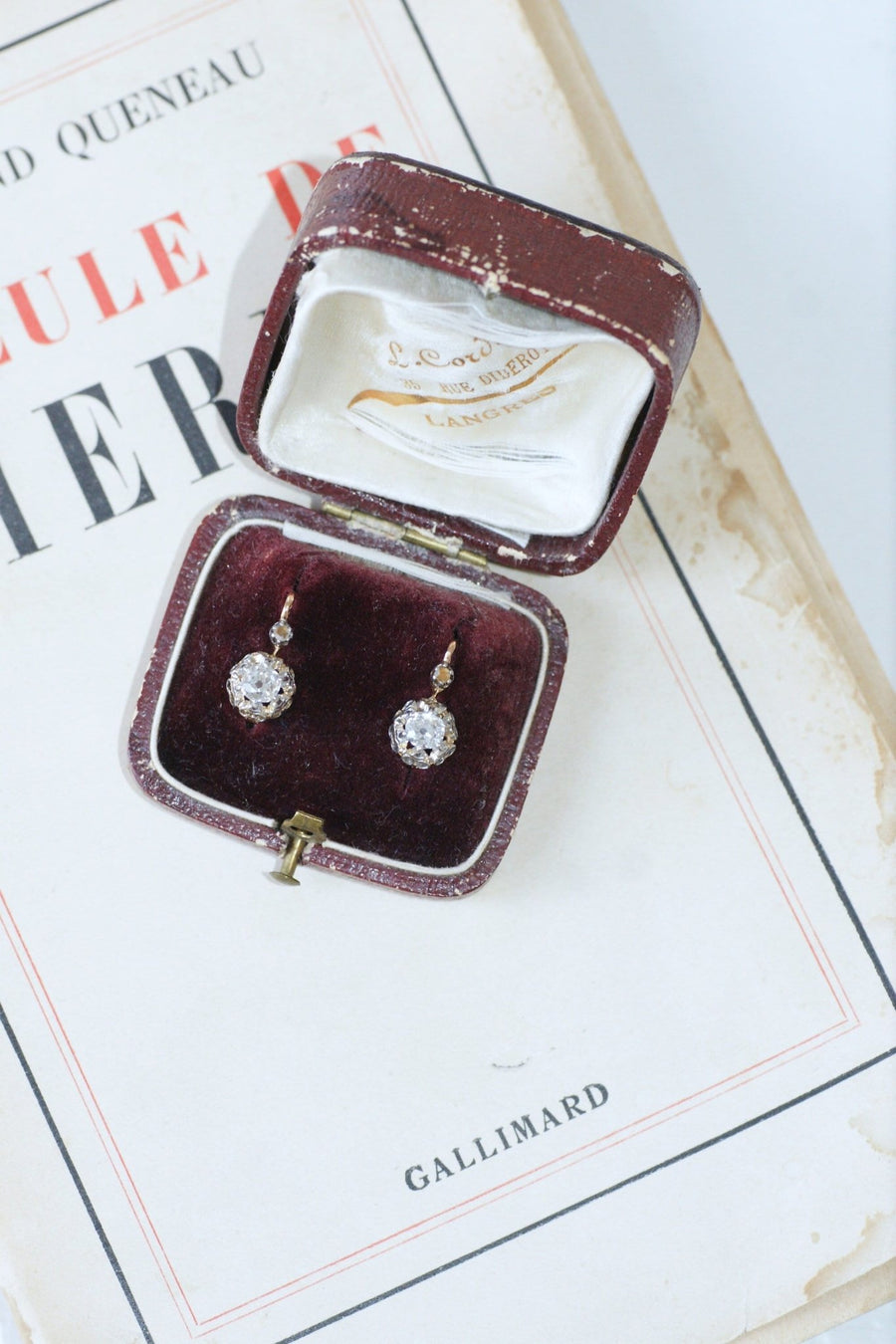 0.70カラット ダイヤモンド ピアス - Galerie Pénélope