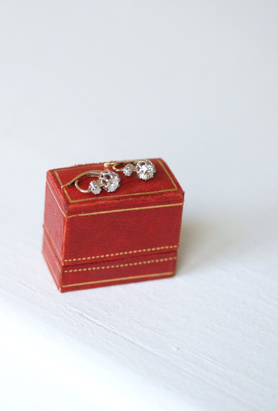 0.85カラット ダイヤモンド ピアス - Galerie Pénélope