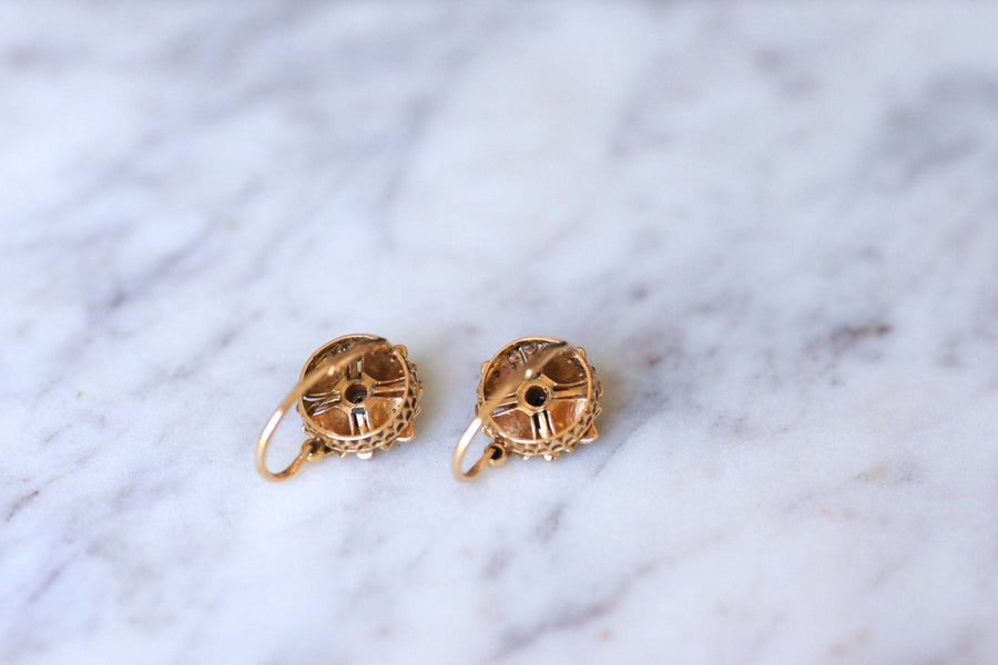 上質なパールのフラワーピアス - Galerie Pénélope
