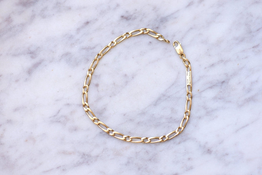 イエローゴールドのヴィンテージVan Cleef & Arpelsブレスレット - Galerie Pénélope