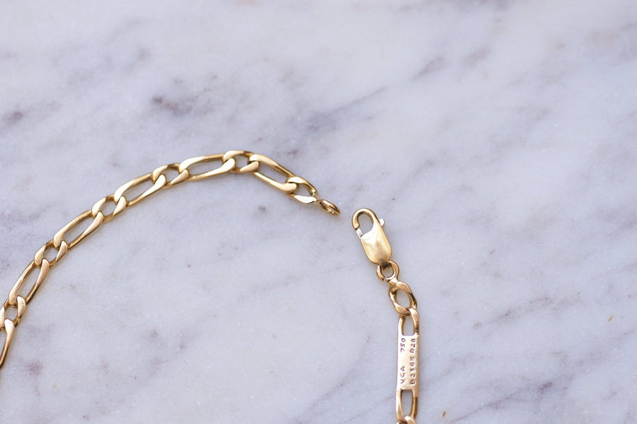 イエローゴールドのヴィンテージVan Cleef & Arpelsブレスレット - Galerie Pénélope