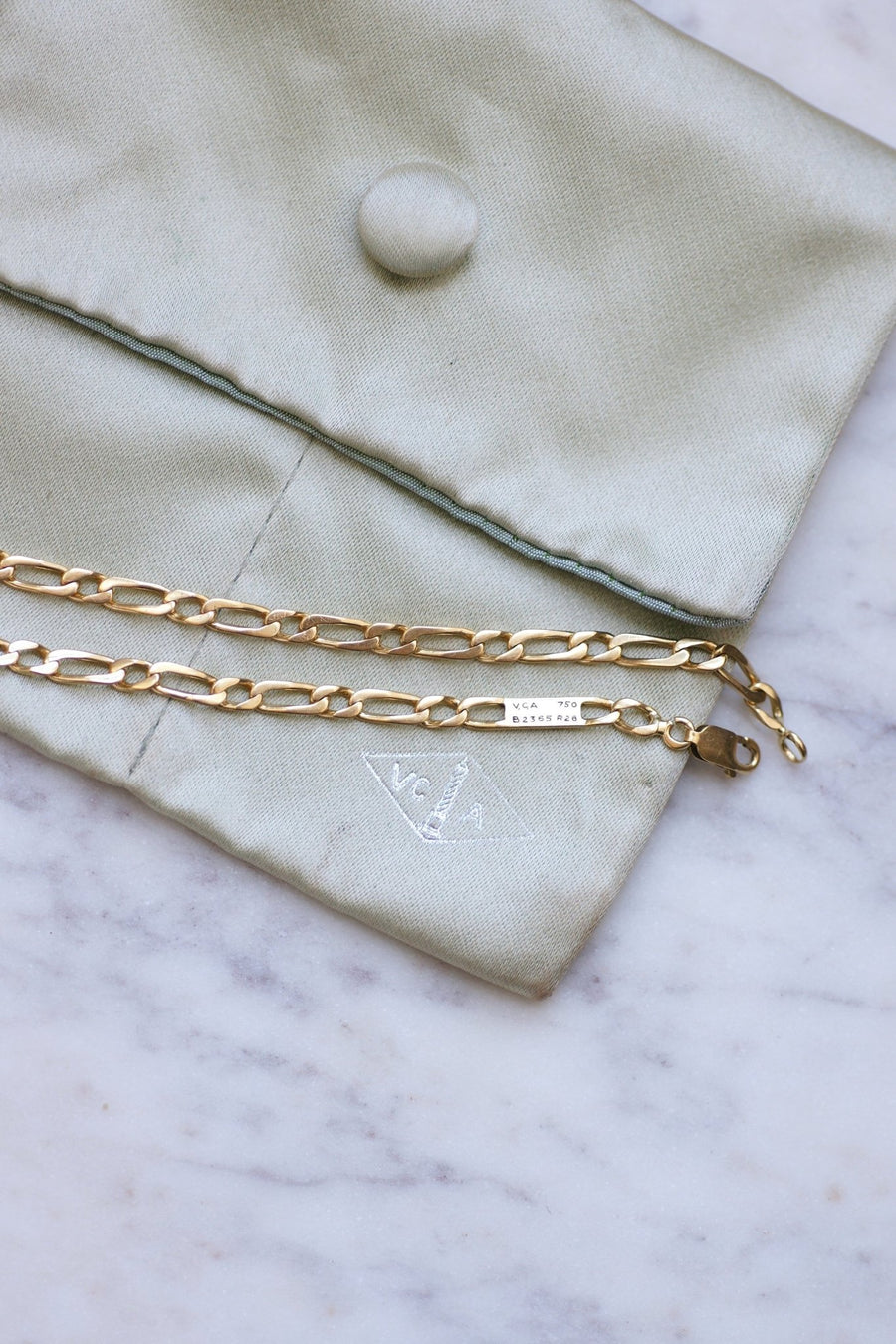イエローゴールドのヴィンテージVan Cleef & Arpelsブレスレット - Galerie Pénélope