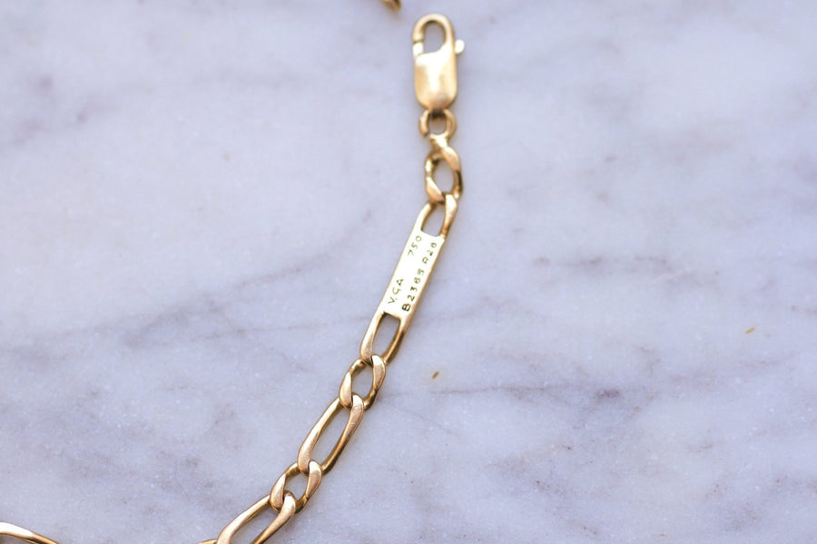 イエローゴールドのヴィンテージVan Cleef & Arpelsブレスレット - Galerie Pénélope