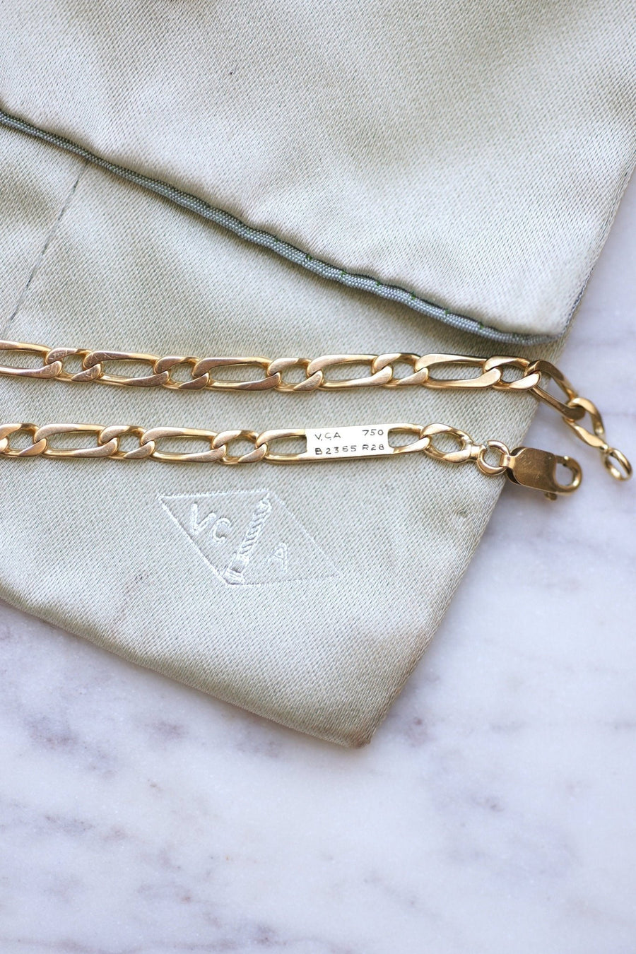イエローゴールドのヴィンテージVan Cleef & Arpelsブレスレット - Galerie Pénélope