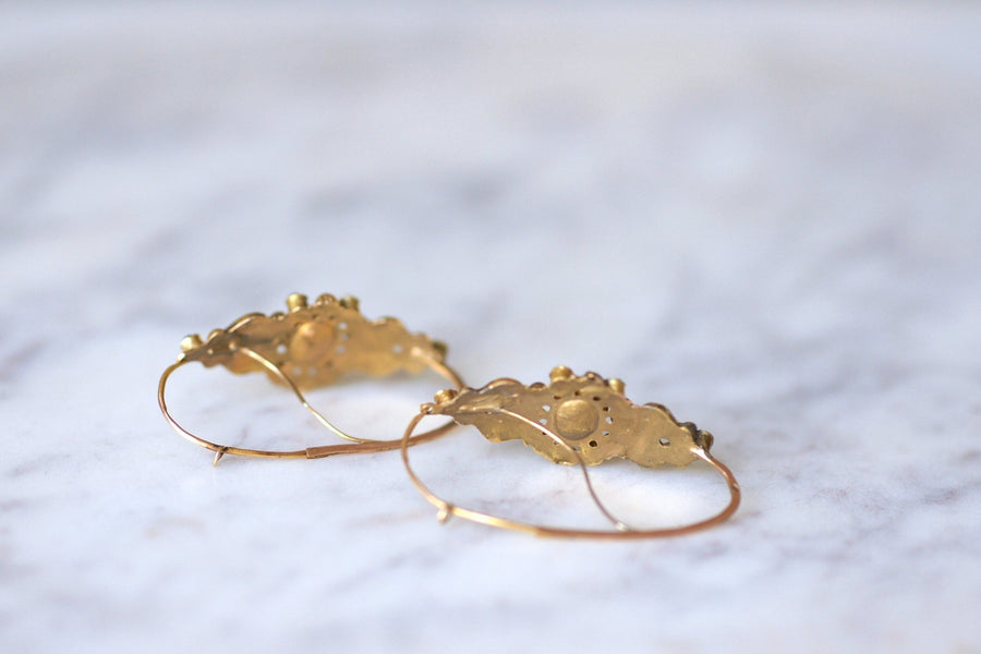 金と色石の魚たち - Penelope Gallery