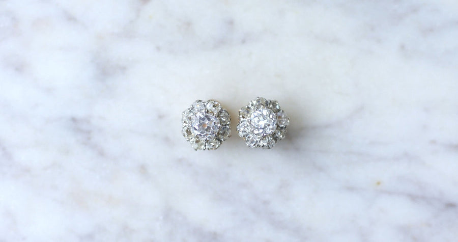 デイジー・ピアス ダイヤモンド 2,30カラット - Galerie Pénélope