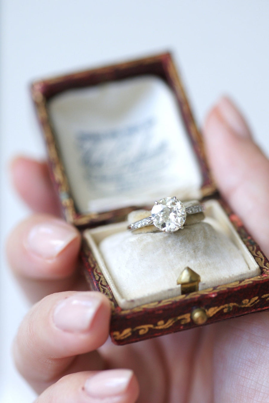 ベルエポック ダイヤモンド ソリテア 1.70 Ct - Galerie Pénélope