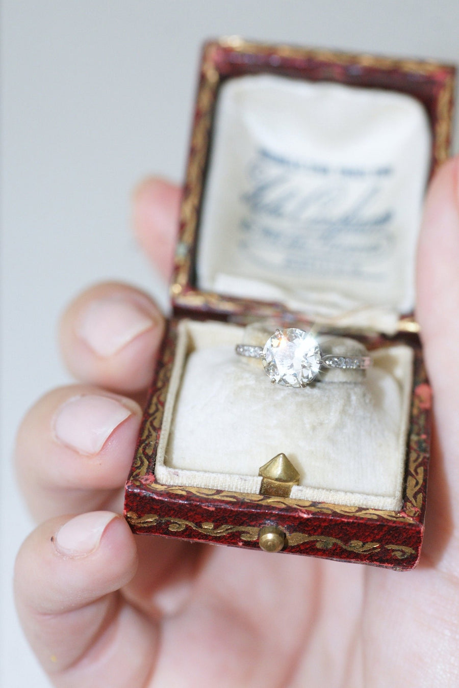 ベルエポック ダイヤモンド ソリテア 1.70 Ct - Galerie Pénélope