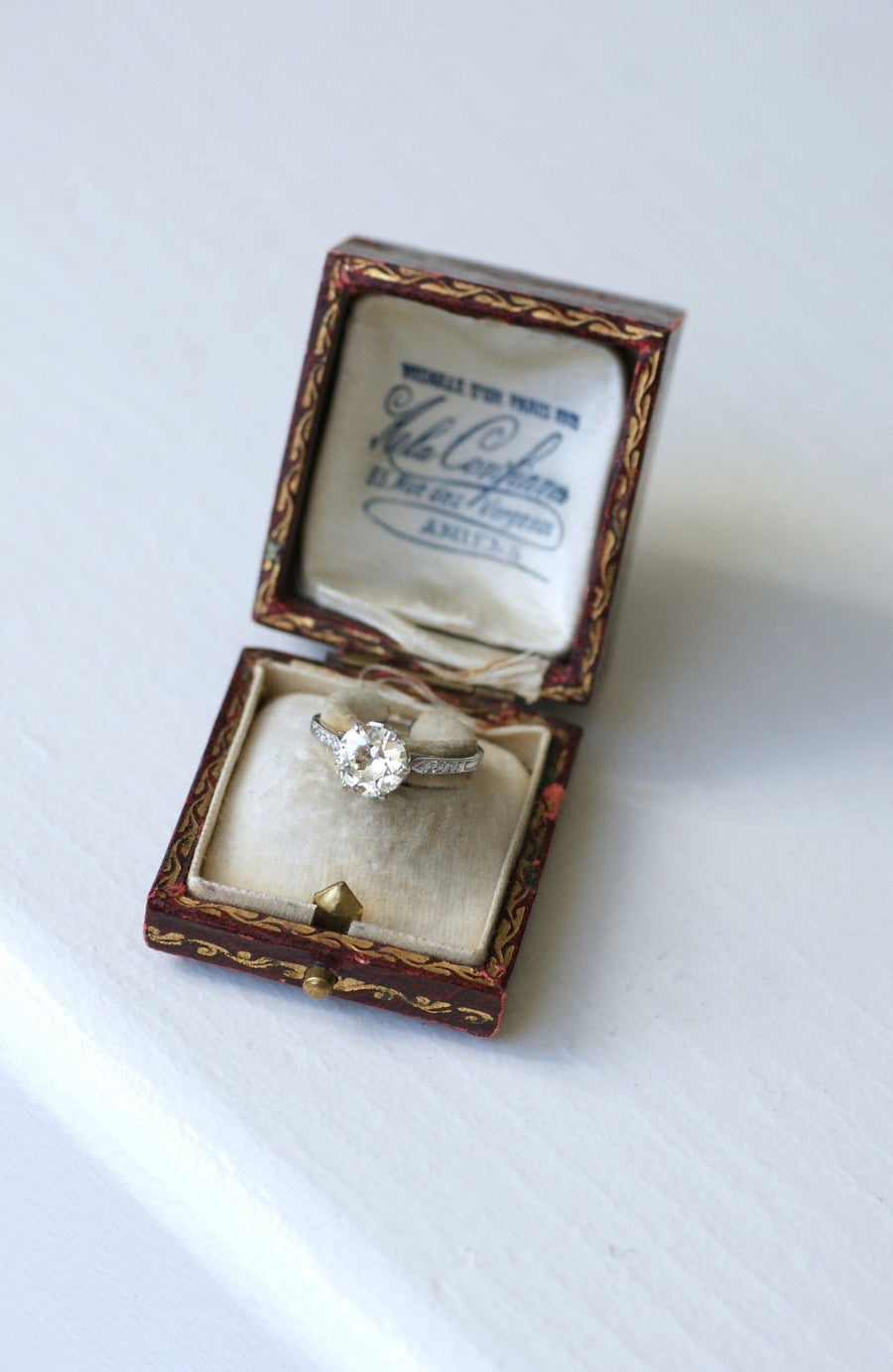 ベルエポック ダイヤモンド ソリテア 1.70 Ct - Galerie Pénélope